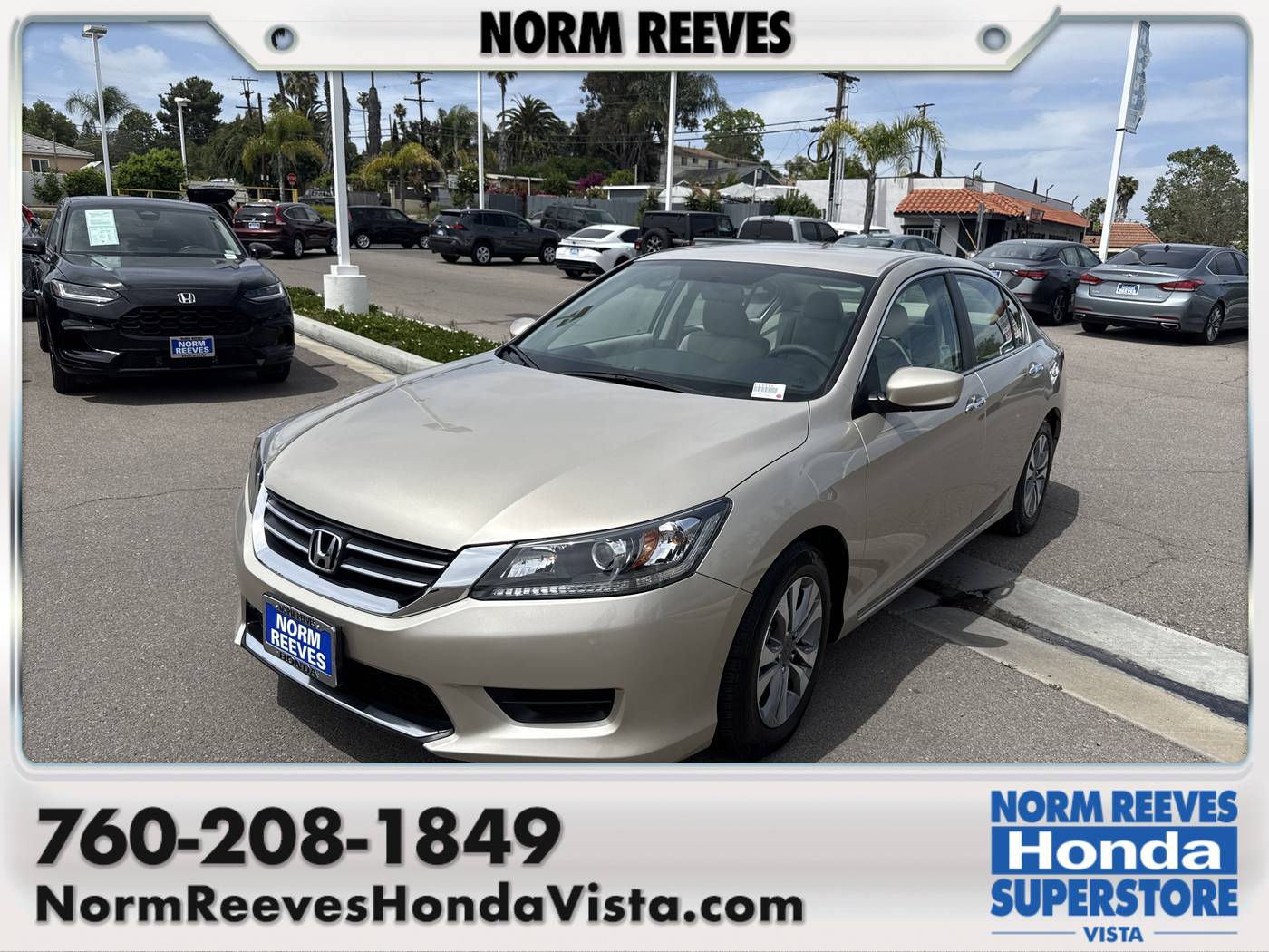 2014 Honda Accord LX — Sedan — 27,863 mi — Vista, CA