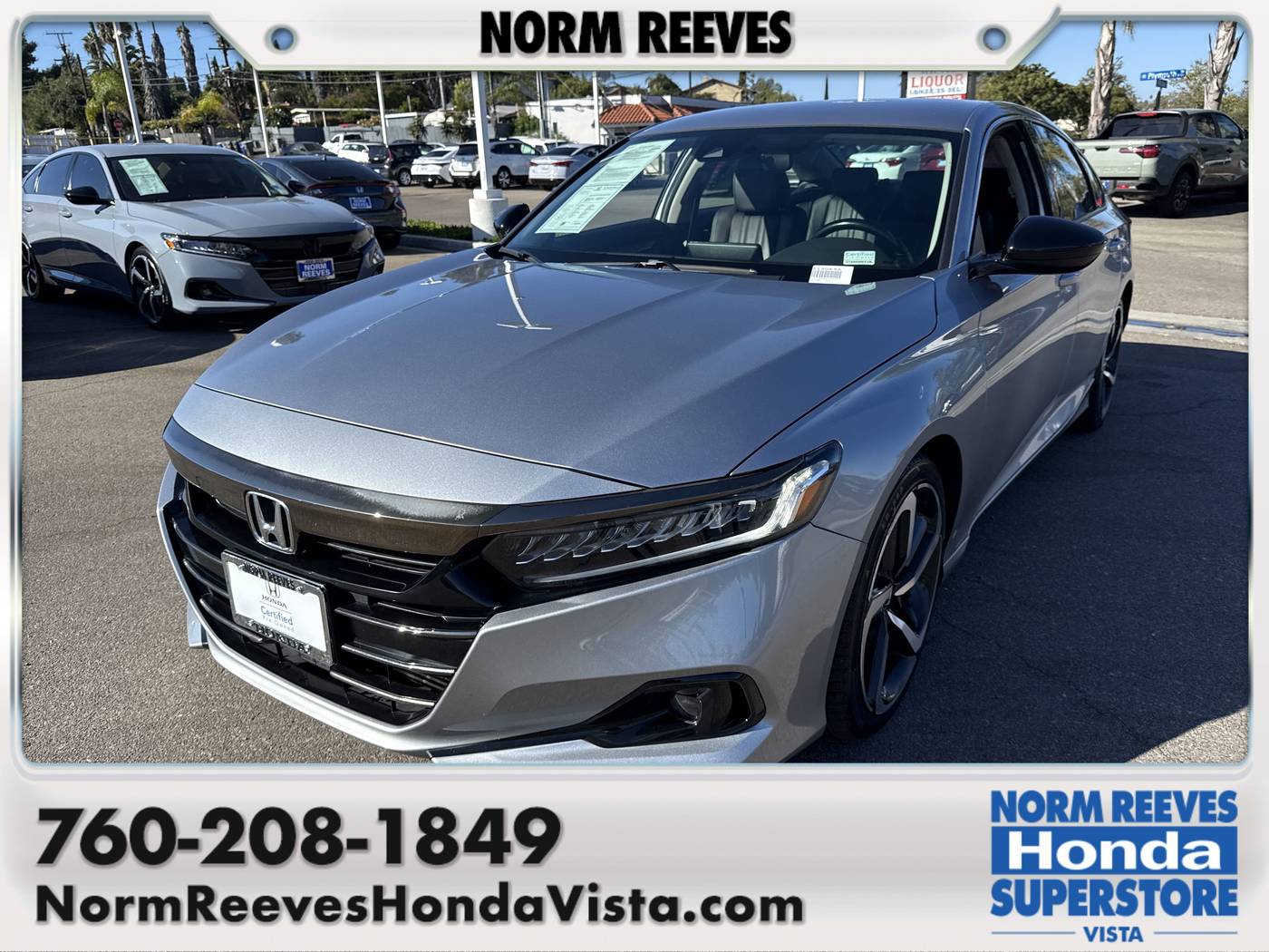 2022 Honda Accord Sport SE — Sedan — 41,064 mi — Vista, CA