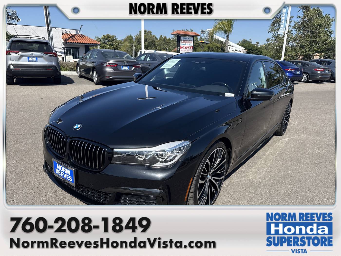 2019 BMW 7 Series 740i — Sedan — 52,680 mi — Vista, CA