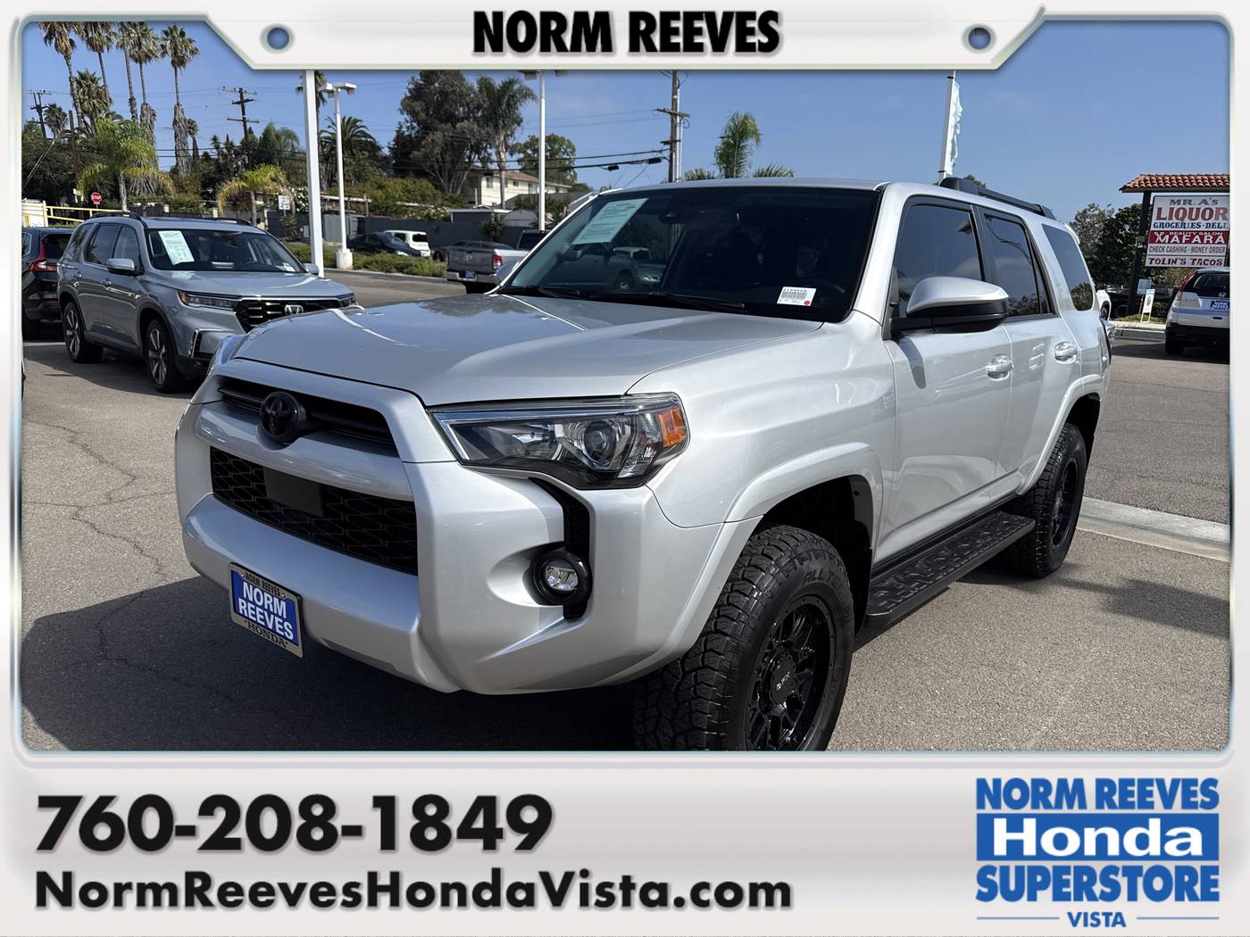 2021 Toyota 4Runner SR5 — SUV — 62,904 mi — Vista, CA