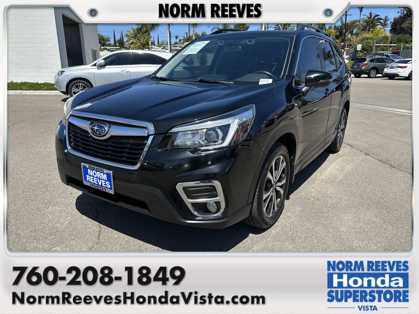 2019 Subaru Forester 2.5i Limited — SUV — 125,326 mi — Vista, CA