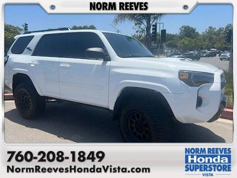 2020 Toyota 4Runner TRD Off Road Premium — SUV — 39,005 mi — Vista, CA