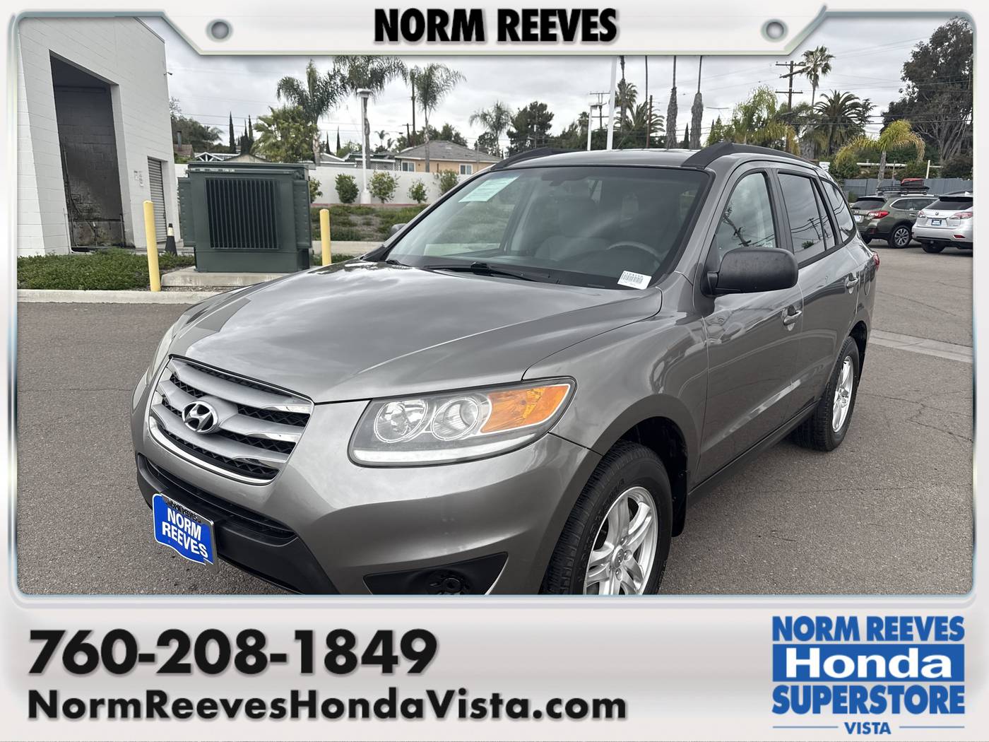 2012 Hyundai Santa Fe GLS — SUV — 102,706 mi — Vista, CA