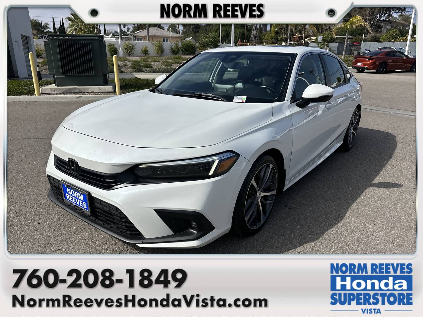 2022 Honda Civic Touring — Sedan — 79,129 mi — Vista, CA