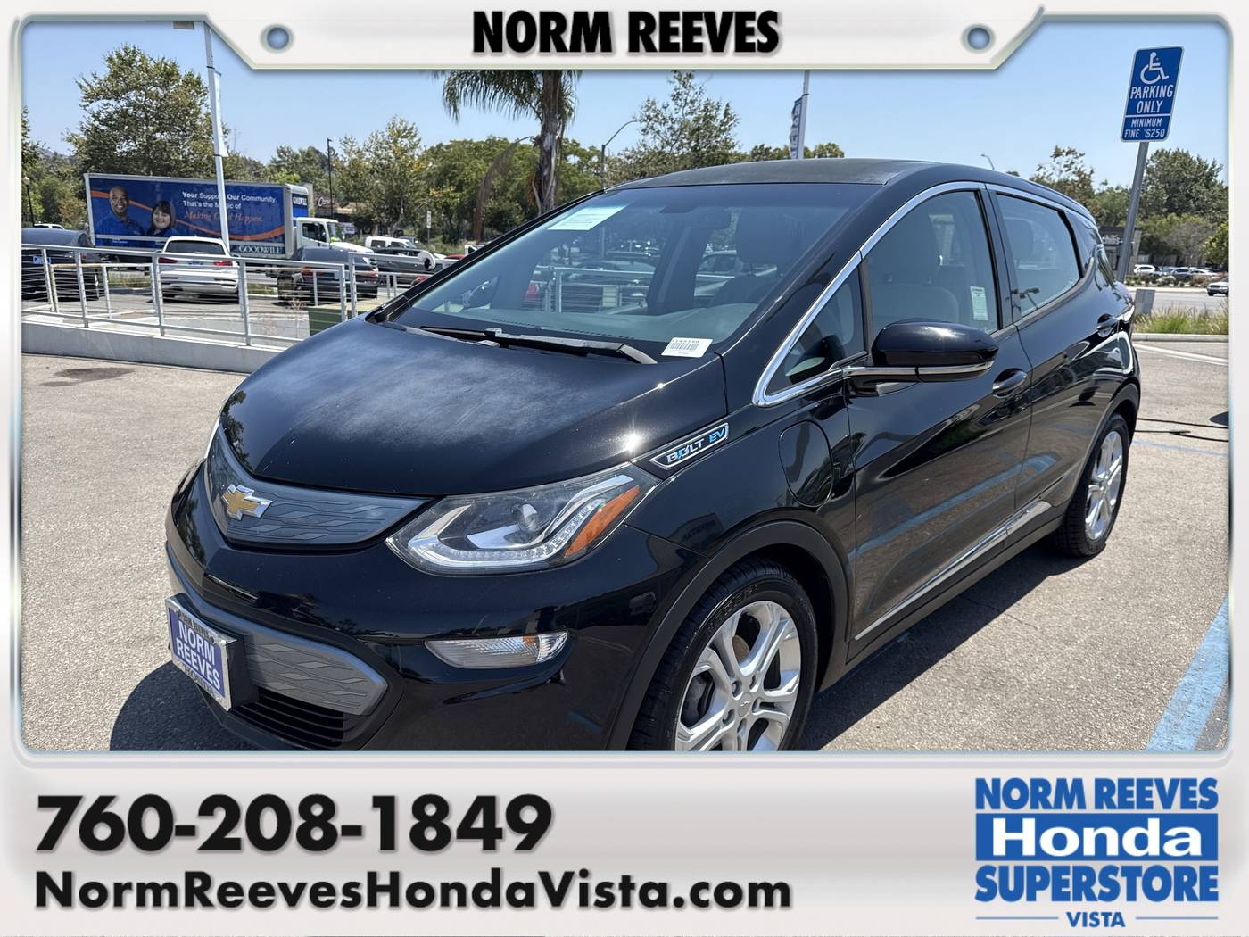 2017 Chevrolet Bolt EV LT — Hatchback — 88,223 mi — Vista, CA