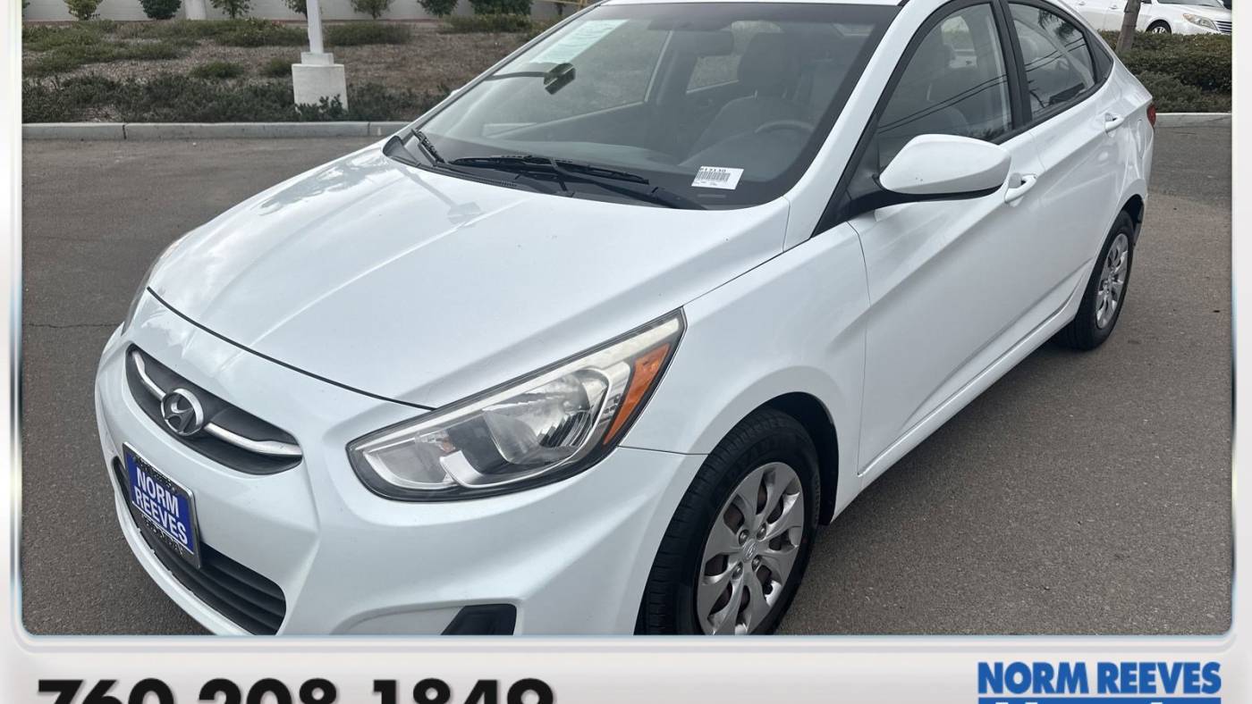 2016 Hyundai Accent SE — Sedan — 112,833 mi — Vista, CA