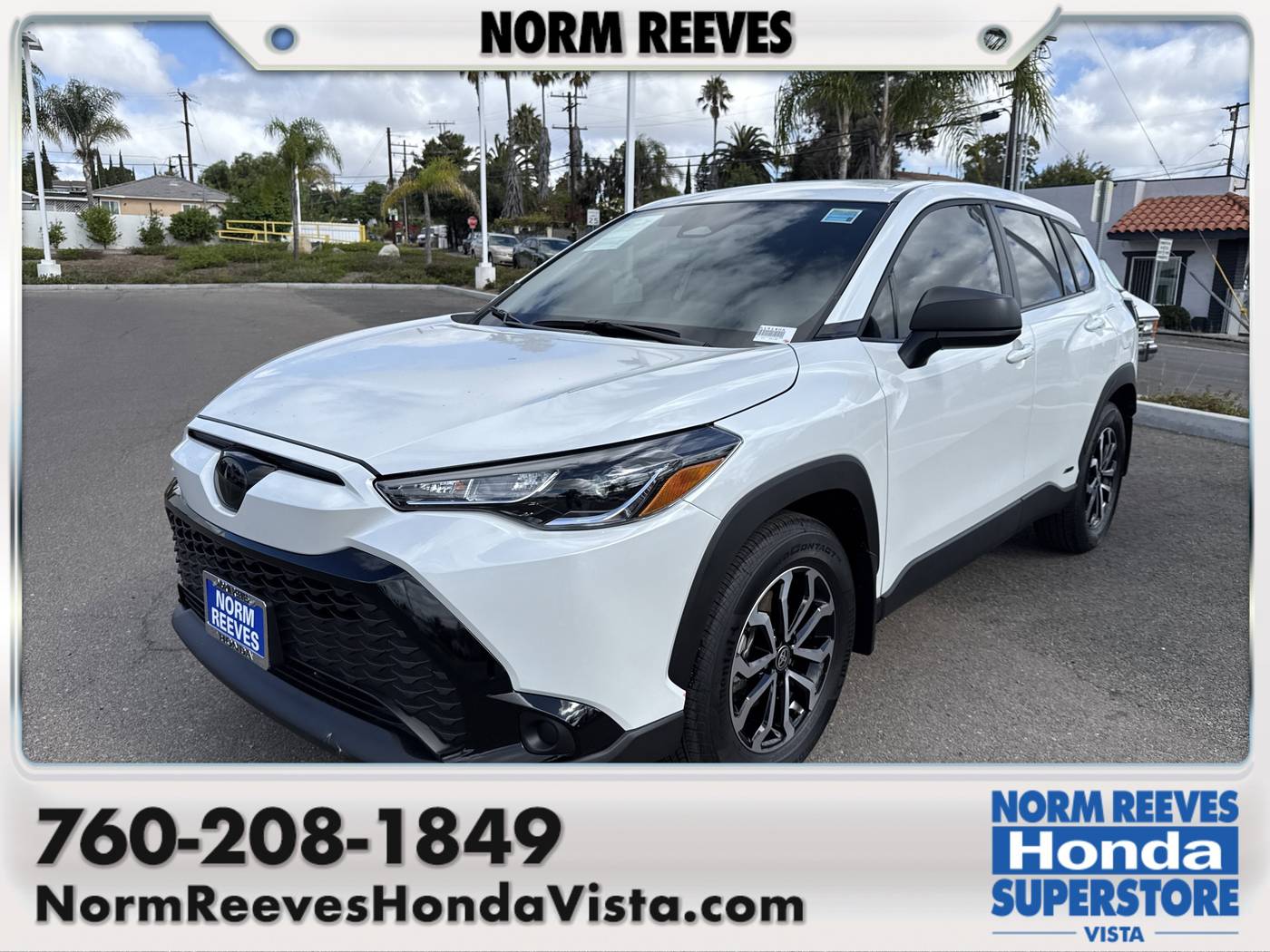 2024 Toyota Corolla Cross Hybrid S — SUV — 3,219 mi — Vista, CA