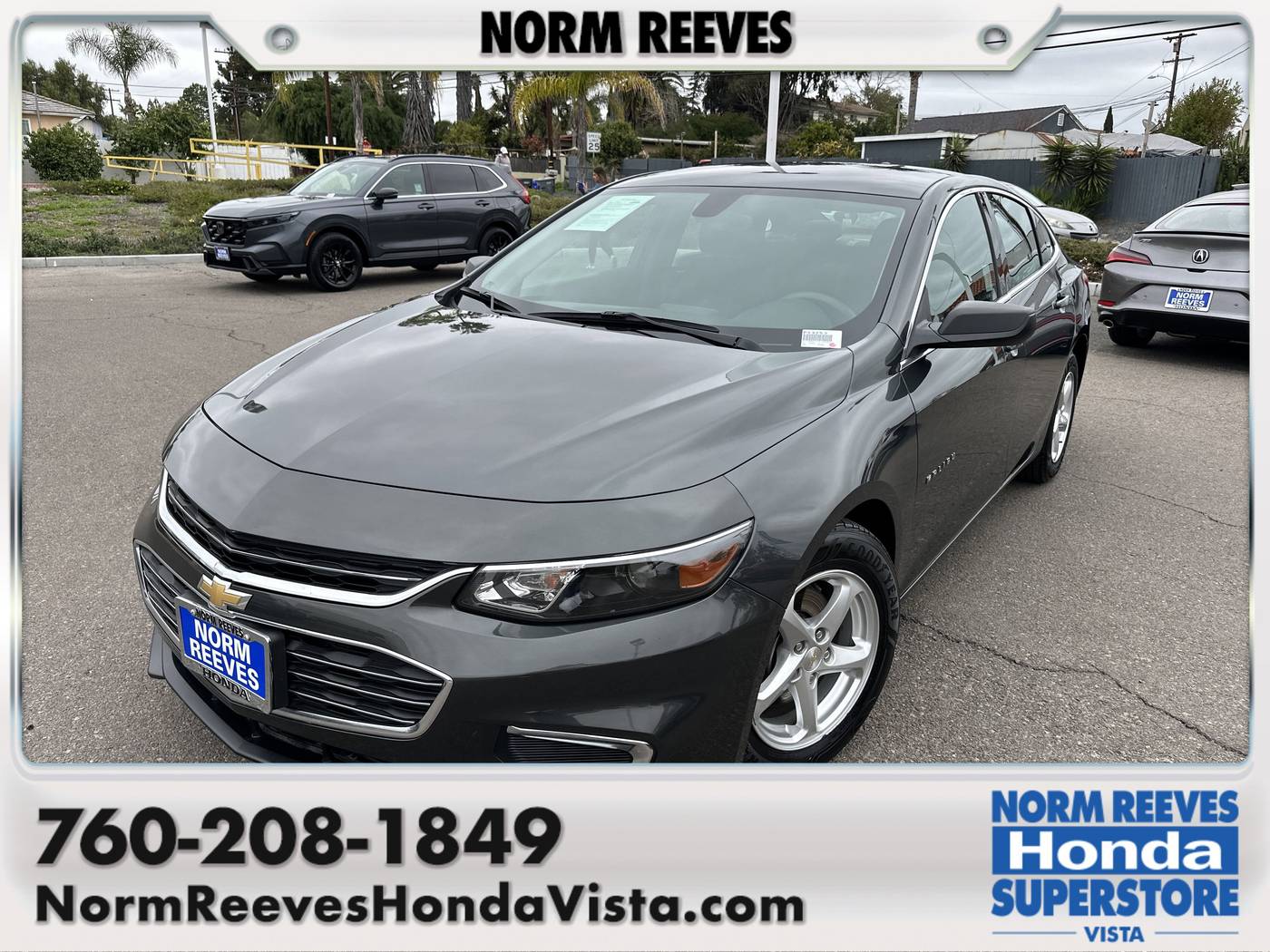 2018 Chevrolet Malibu LS — Sedan — 52,644 mi — Vista, CA