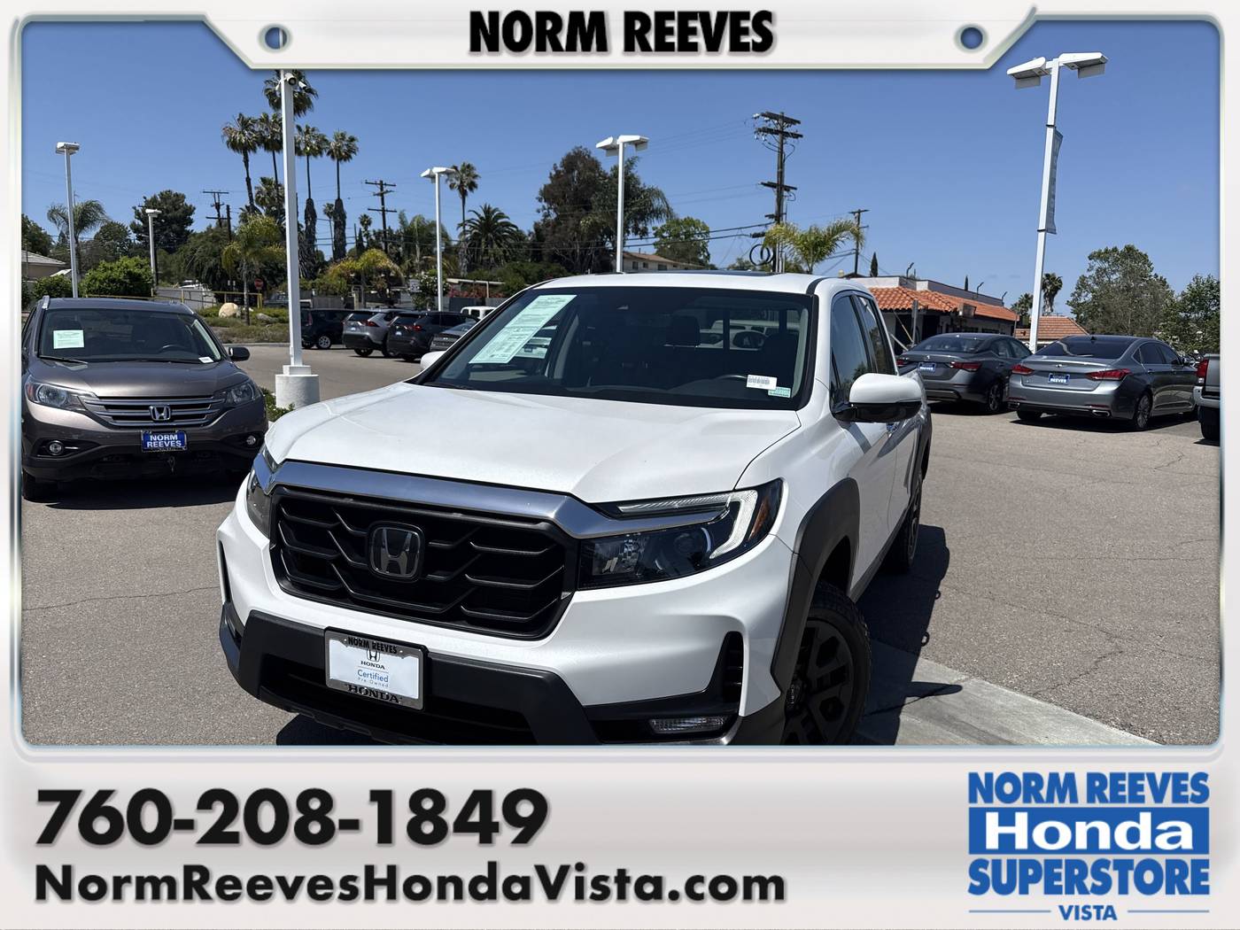 2023 Honda Ridgeline RTL-E — Pickup Truck — 25,370 mi — Vista, CA