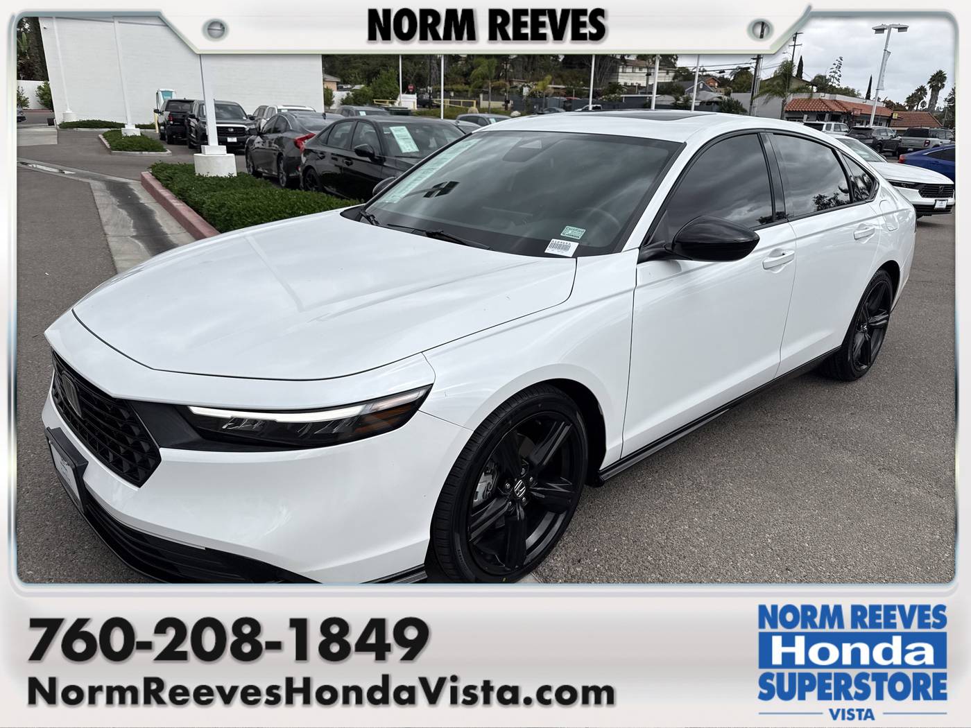 2023 Honda Accord Hybrid Sport-L — Sedan — 33,206 mi — Vista, CA