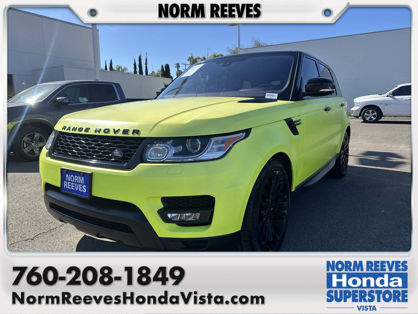 2016 Land Rover Range Rover Sport HSE — SUV — 112,321 mi — Vista, CA