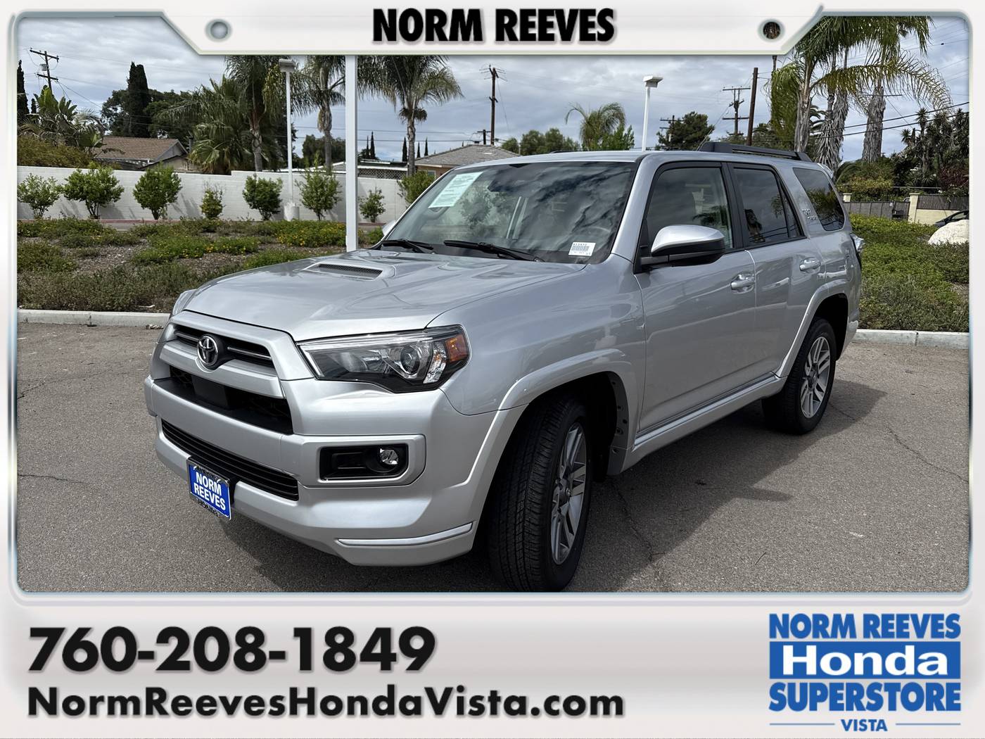 2024 Toyota 4Runner TRD Sport — SUV — 30,646 mi — Vista, CA