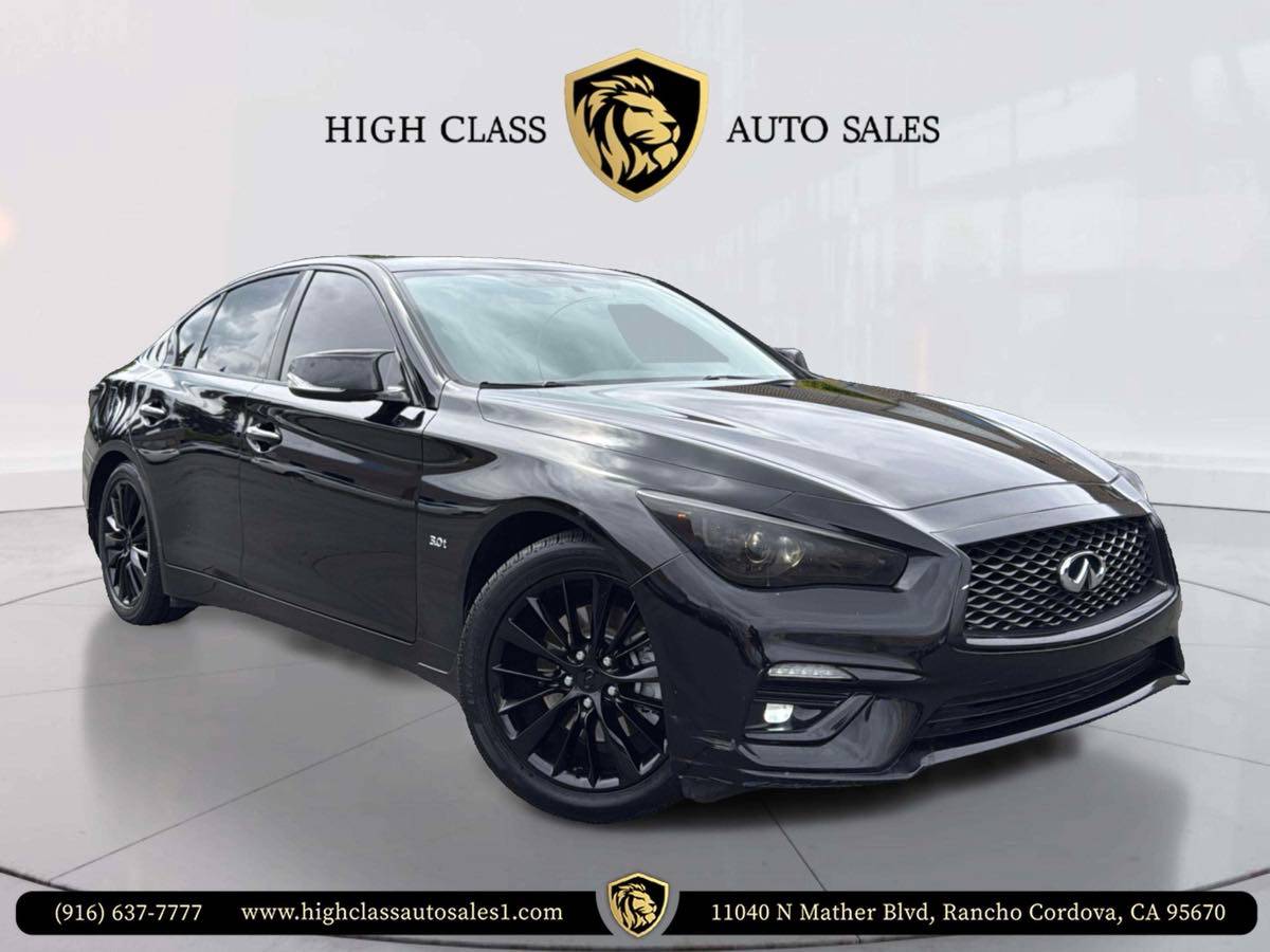 2018 INFINITI Q50 3.0t LUXE — Sedan — 99,346 mi — Rancho Cordova, CA