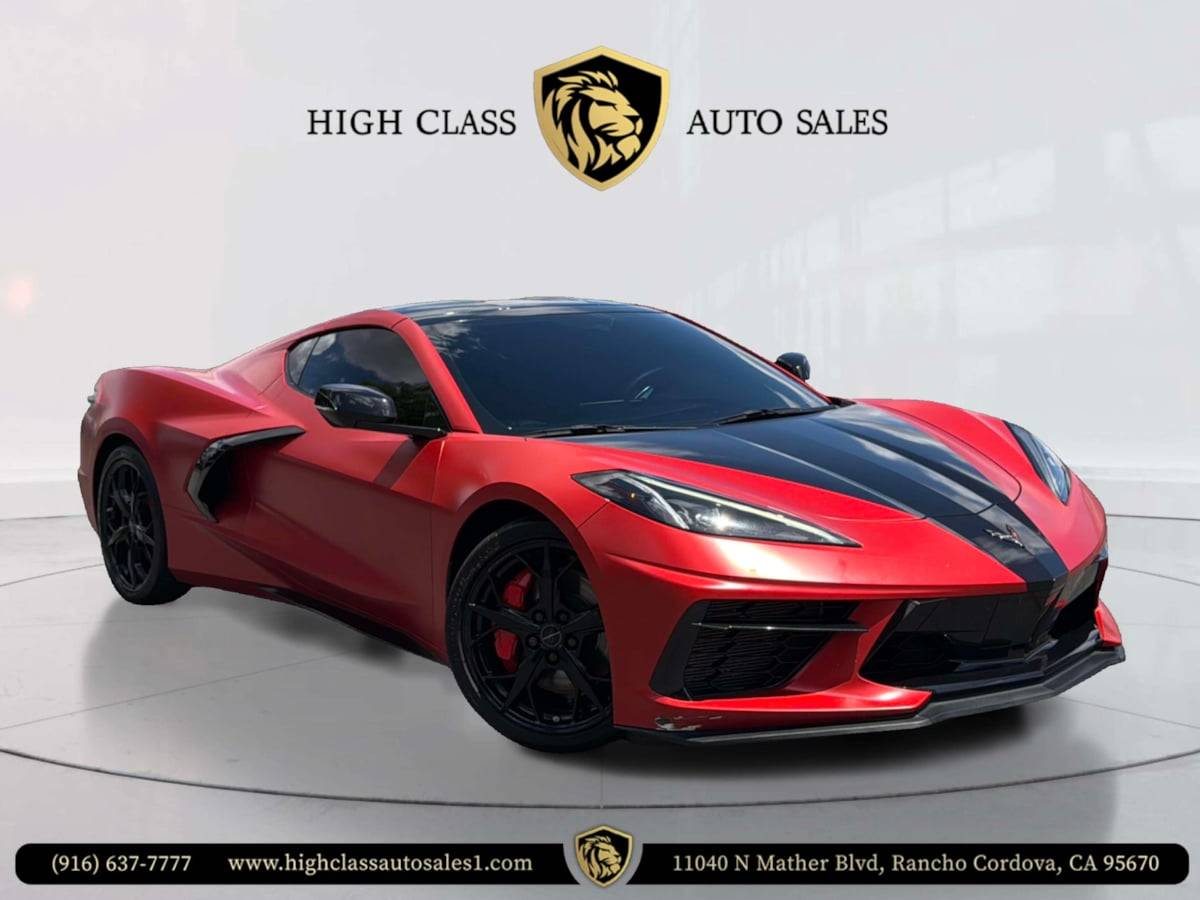 2022 Chevrolet Corvette 1LT — Coupe — 23,590 mi — Rancho Cordova, CA