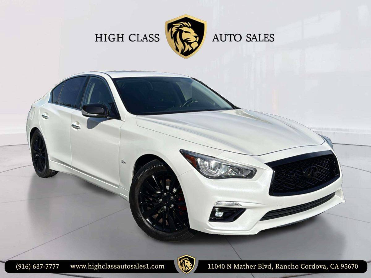 2018 INFINITI Q50 3.0t LUXE — Sedan — 70,451 mi — Rancho Cordova, CA