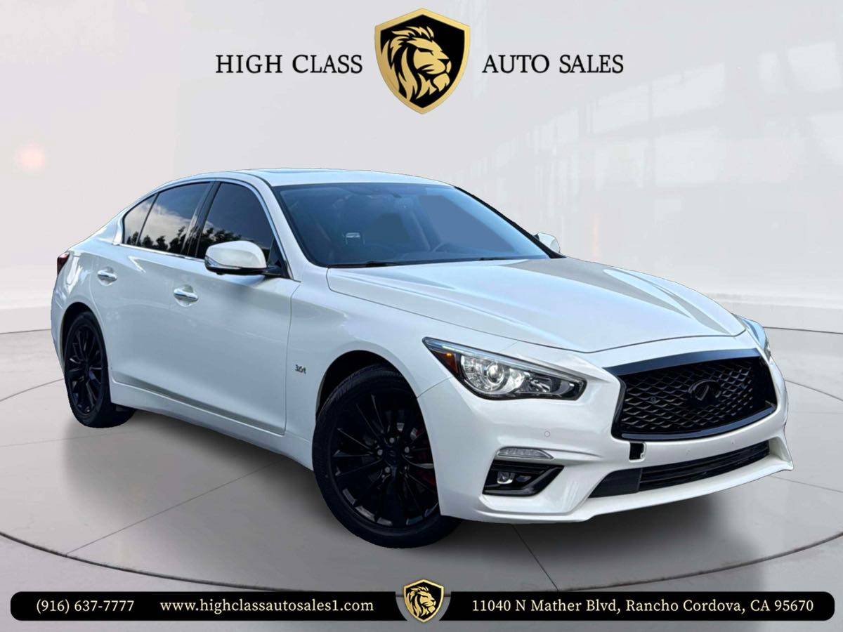 2018 INFINITI Q50 3.0t LUXE — Sedan — 74,155 mi — Rancho Cordova, CA