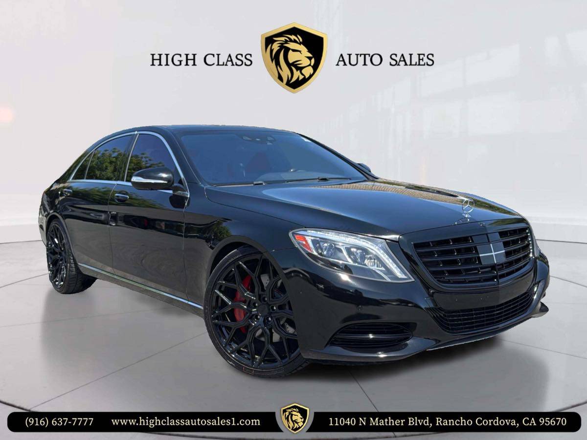 2015 Mercedes-Benz S-Class S 550 — Sedan — 77,527 mi — Rancho Cordova, CA