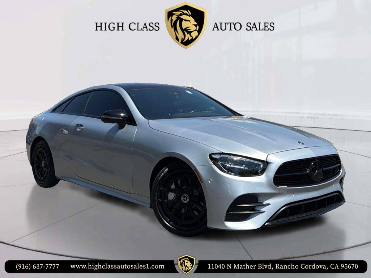 2021 Mercedes-Benz E-Class E 450 — Coupe — 45,462 mi — Rancho Cordova, CA