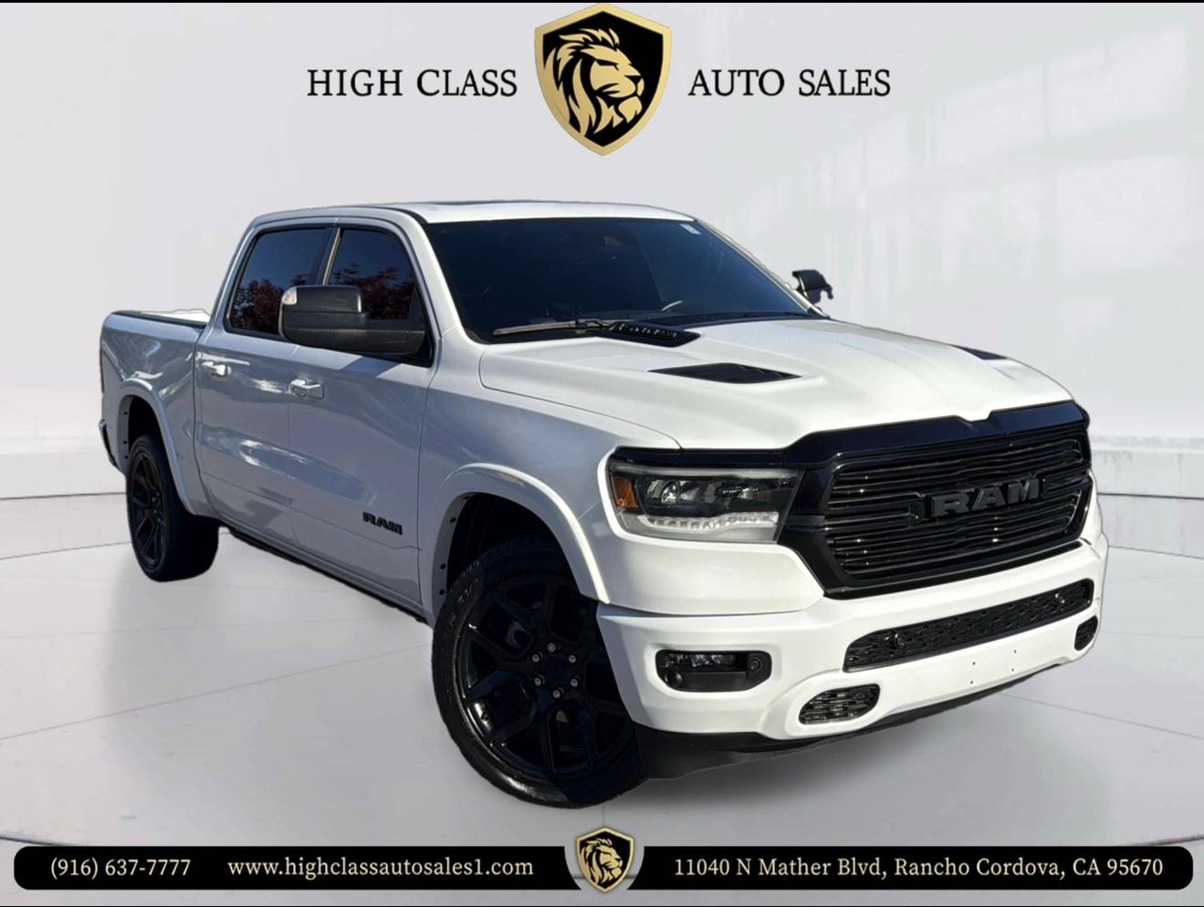 2022 Ram 1500 Laramie — Pickup Truck — 41,909 mi — Rancho Cordova, CA