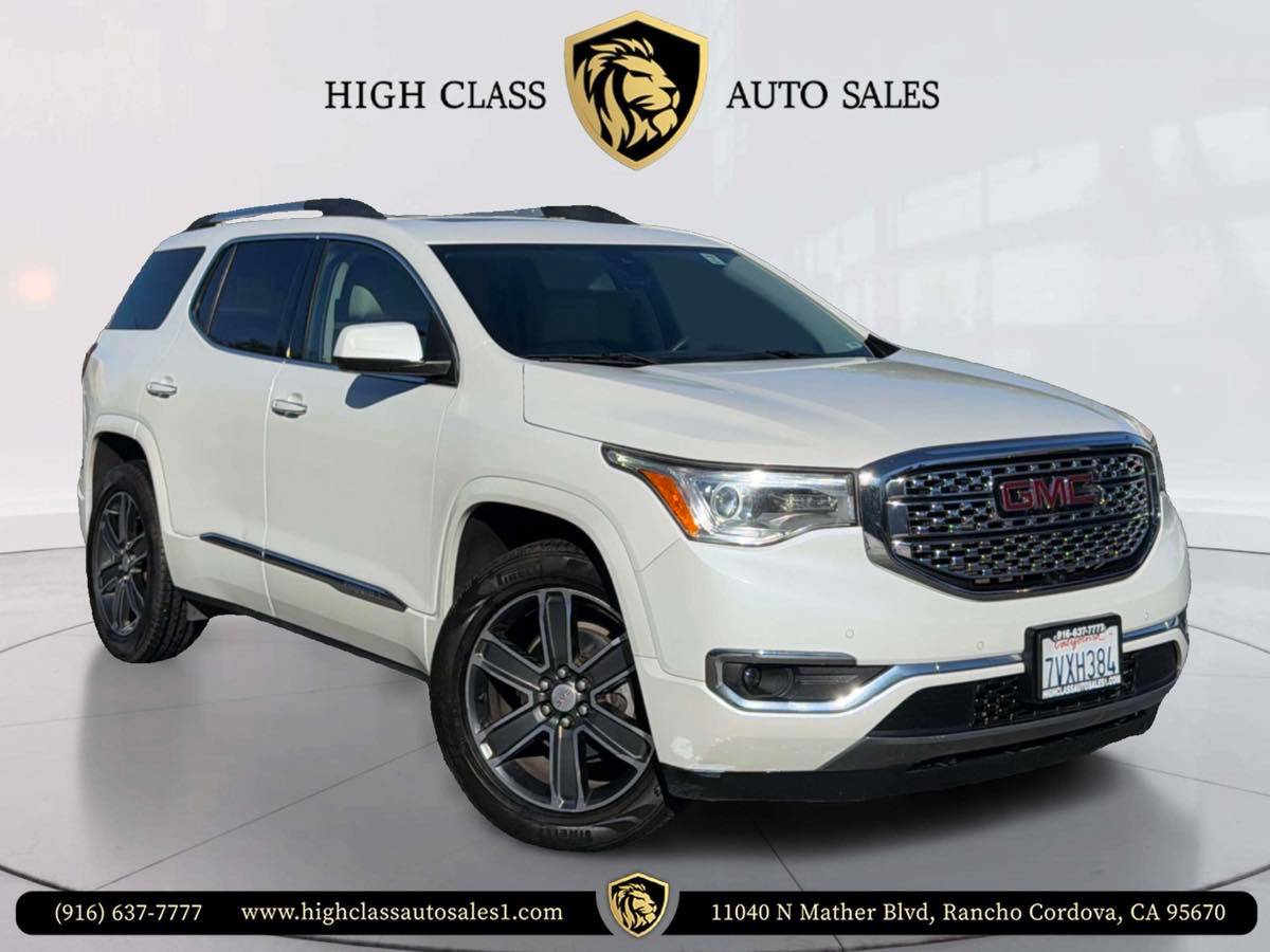 2017 GMC Acadia Denali — SUV — 117,133 mi — Rancho Cordova, CA