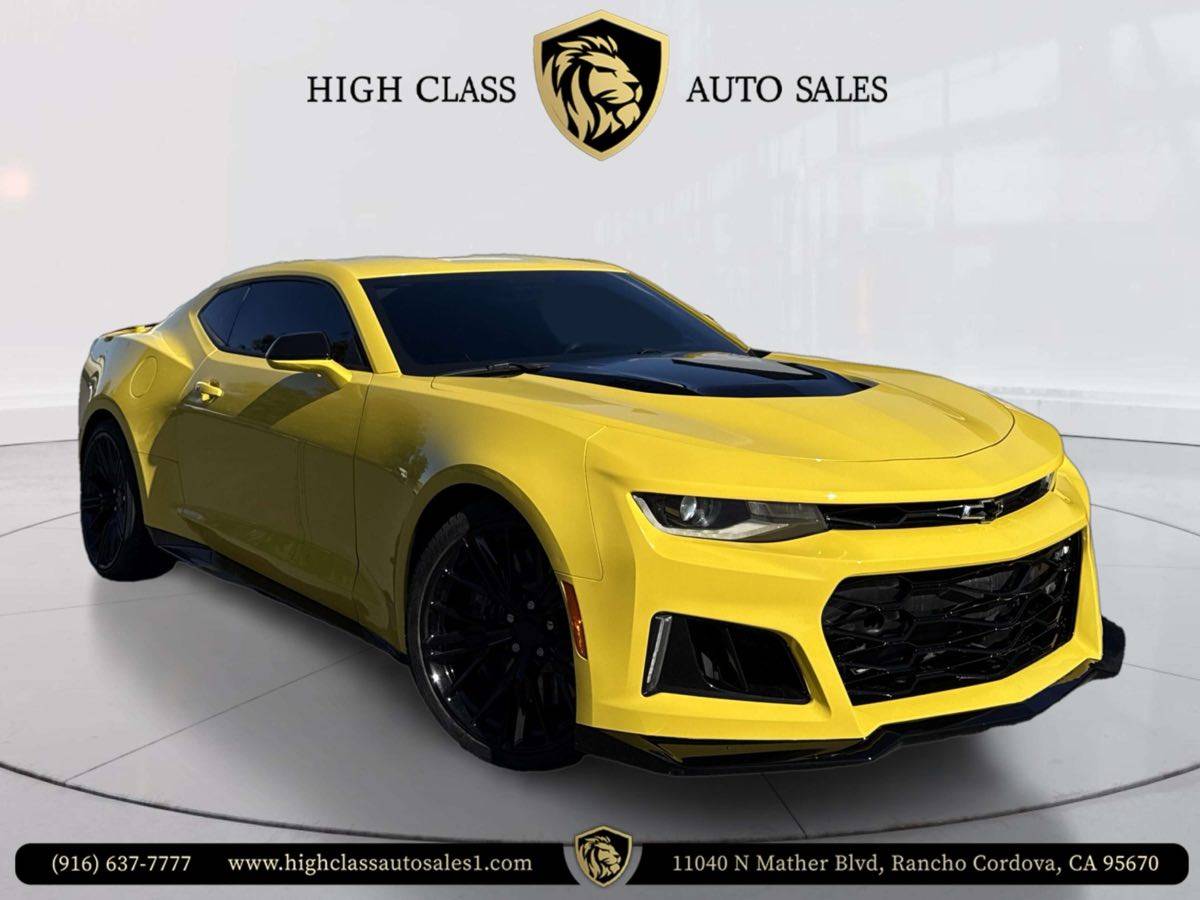 2017 Chevrolet Camaro ZL1 — Coupe — 31,151 mi — Rancho Cordova, CA