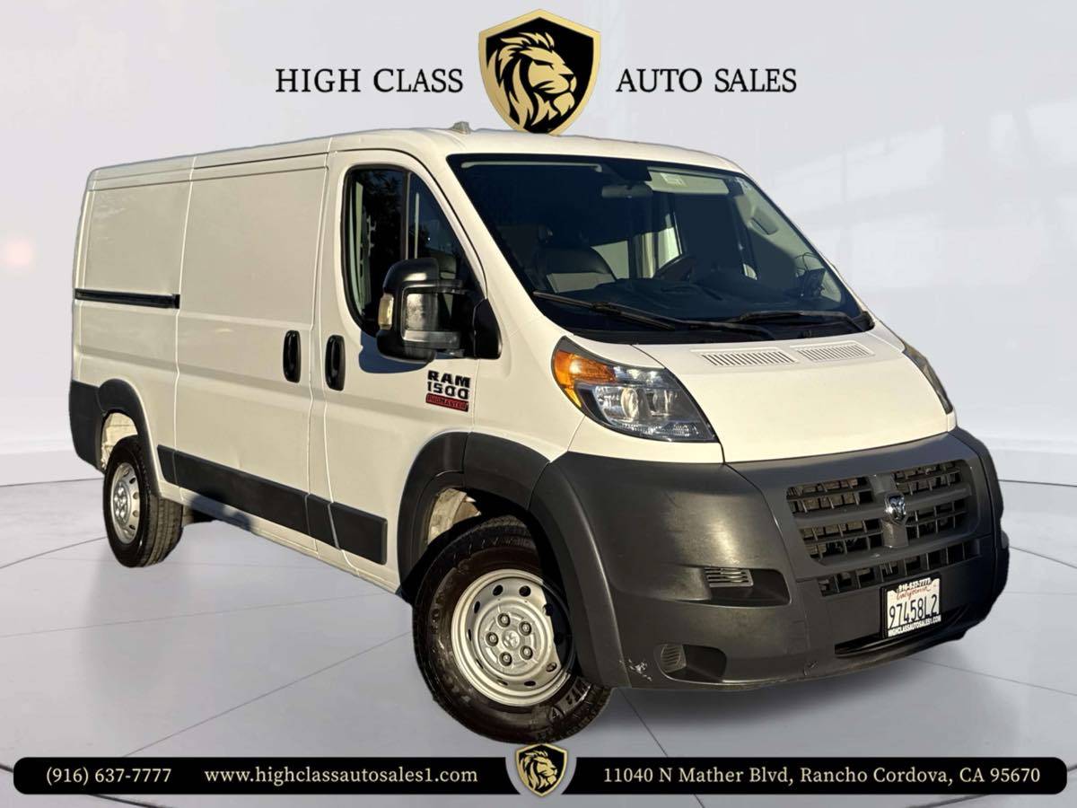 2017 Ram ProMaster Cargo Van 1500 — Cargo Van — 153,522 mi — Rancho Cordova, CA