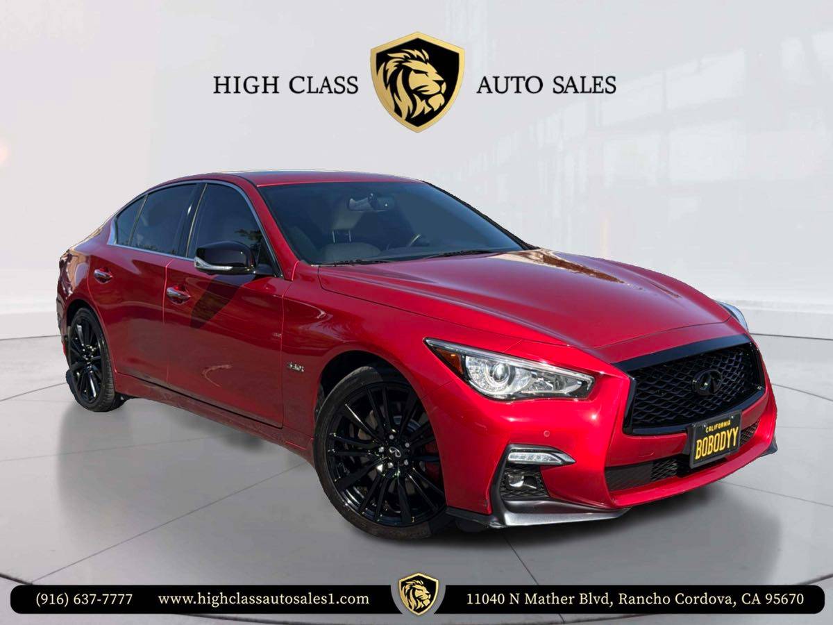 2019 INFINITI Q50 RED SPORT 400 — Sedan — 51,578 mi — Rancho Cordova, CA