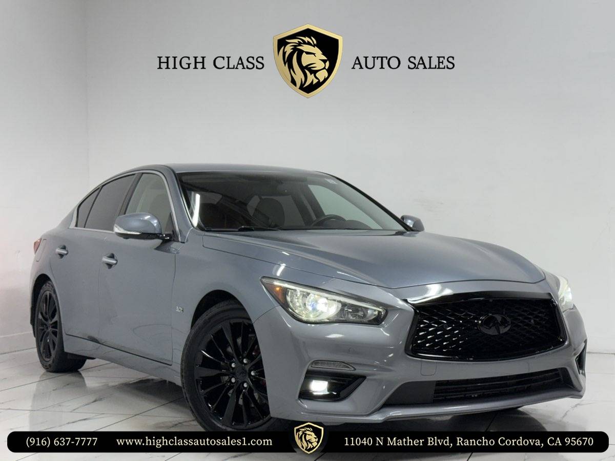 2018 INFINITI Q50 3.0t LUXE — Sedan — 129,367 mi — Rancho Cordova, CA