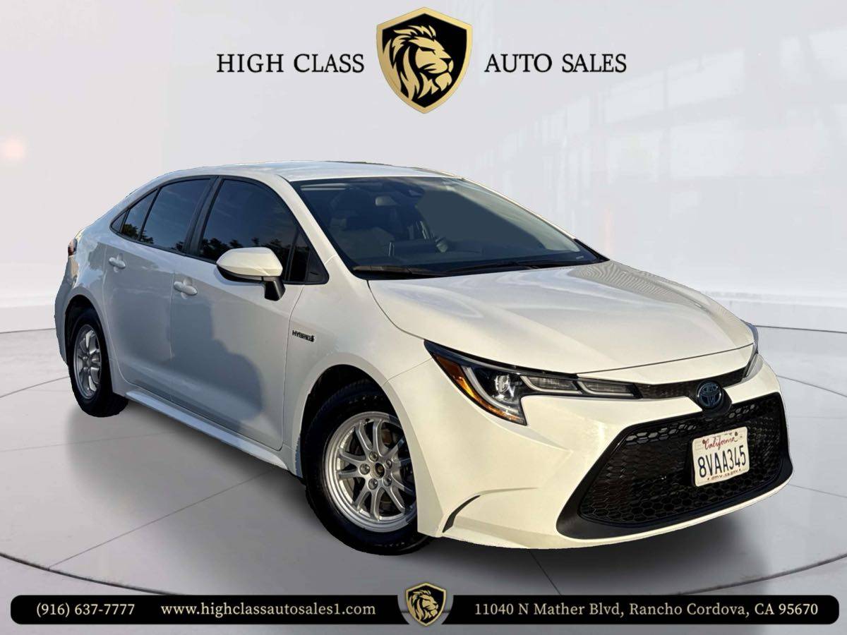 2021 Toyota Corolla Hybrid LE — Sedan — 114,952 mi — Rancho Cordova, CA