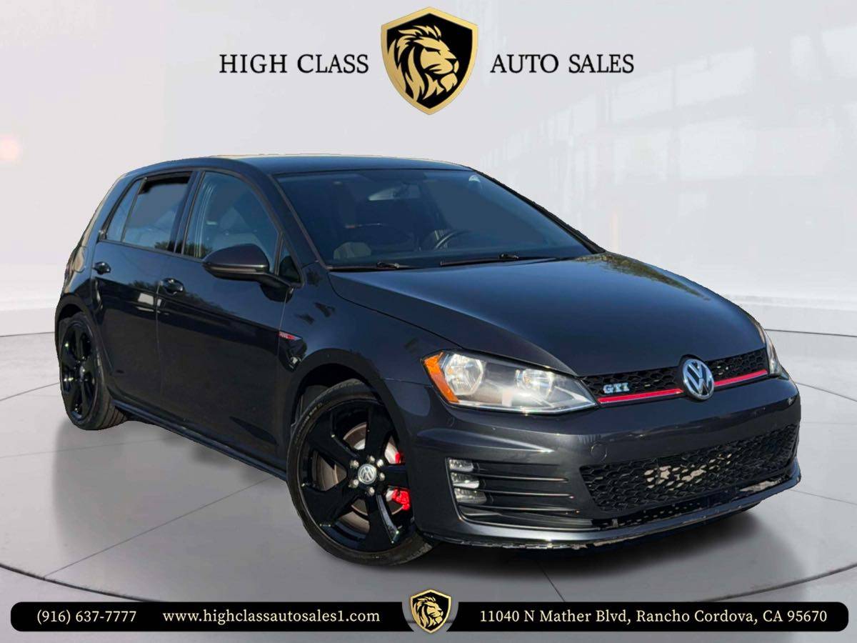 2015 Volkswagen Golf GTI S — Hatchback — 108,365 mi — Rancho Cordova, CA