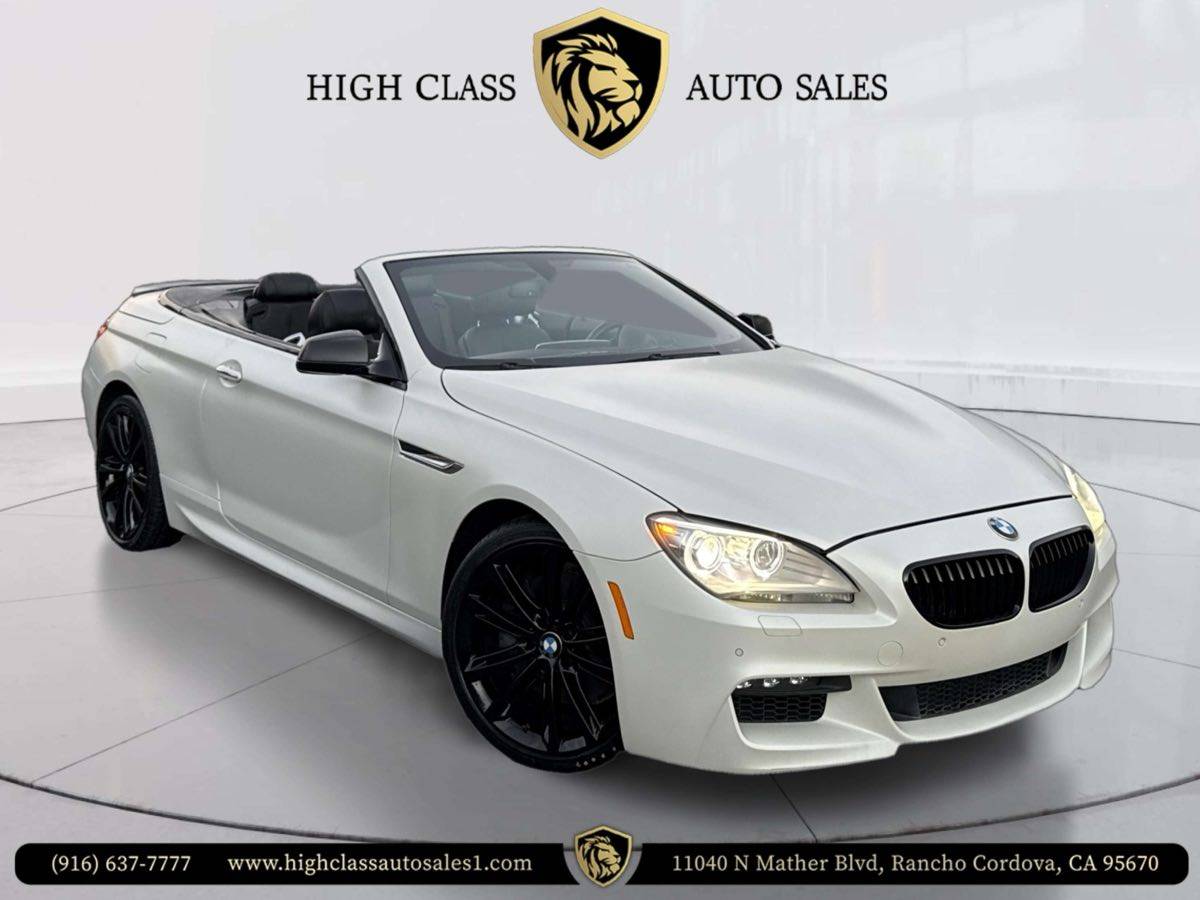2014 BMW 6 Series 650i — Convertible — 63,669 mi — Rancho Cordova, CA