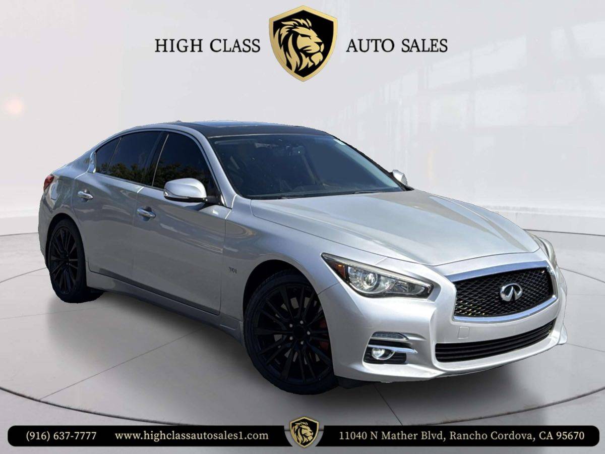 2017 INFINITI Q50 3.0t Signature Ed. — Sedan — 68,115 mi — Rancho Cordova, CA