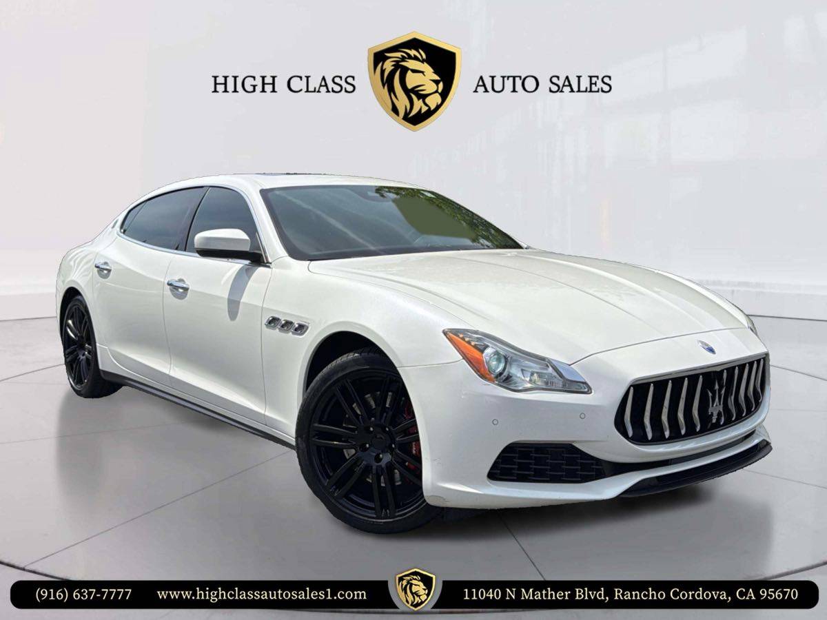 2017 Maserati Quattroporte S — Sedan — 89,516 mi — Rancho Cordova, CA