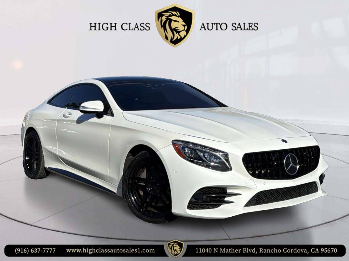 2019 Mercedes-Benz S-Class S 560 — Coupe — 41,844 mi — Rancho Cordova, CA