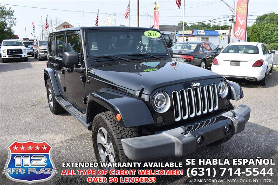 2016 Jeep Wrangler Sahara — SUV — 47,702 mi — Patchogue, NY
