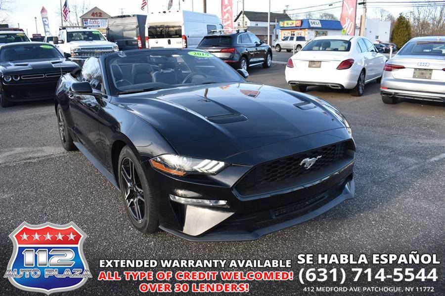 2019 Ford Mustang EcoBoost — Convertible — 15,185 mi — Patchogue, NY