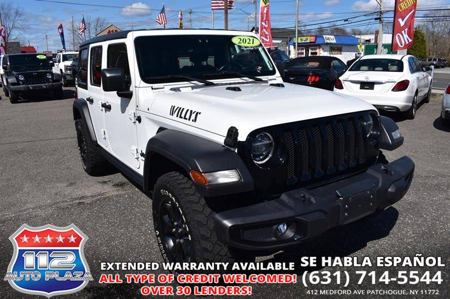 2021 Jeep Wrangler Willys — SUV — 57,479 mi — Patchogue, NY