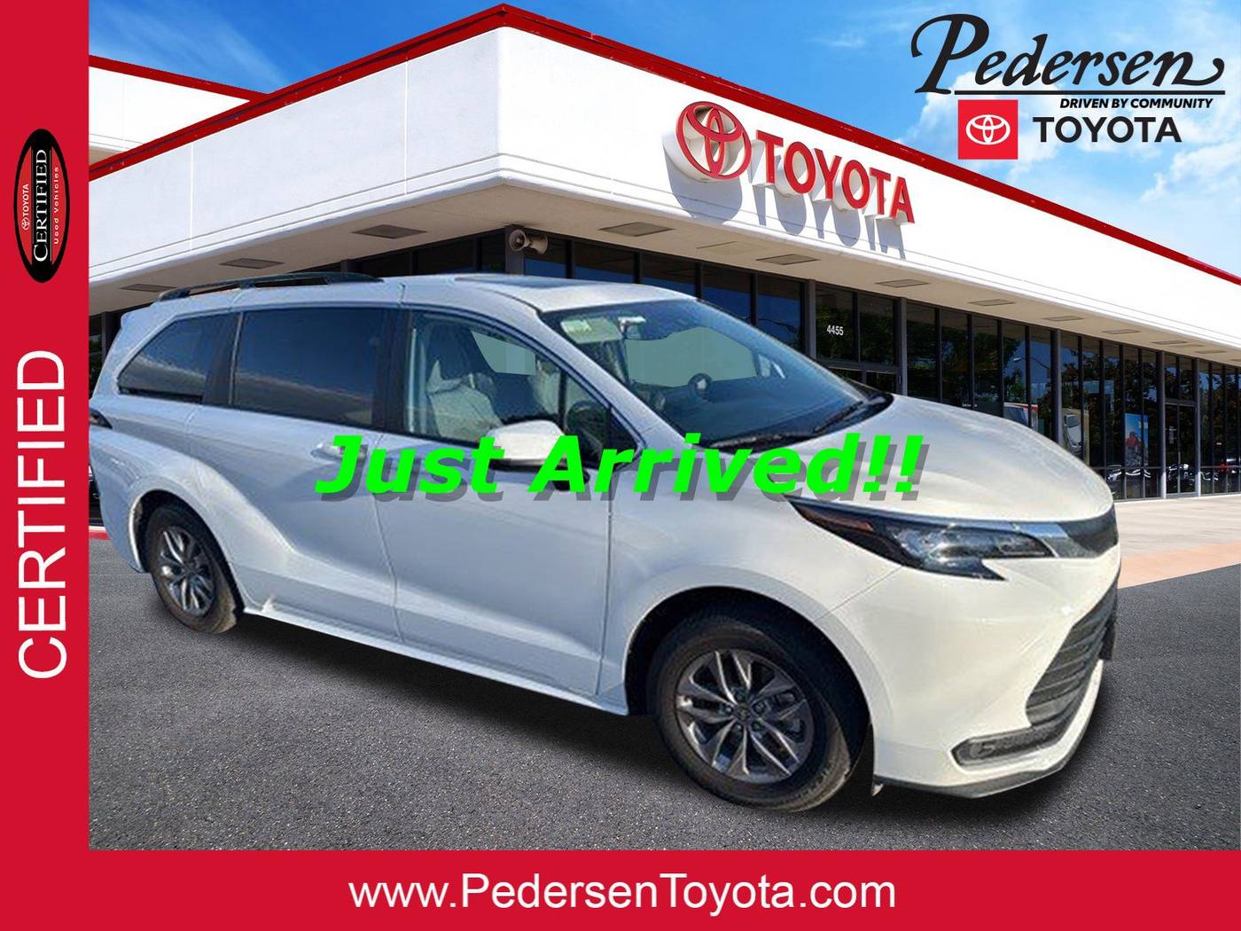 2024 Toyota Sienna LE — Minivan — 10,894 mi — Fort Collins, CO
