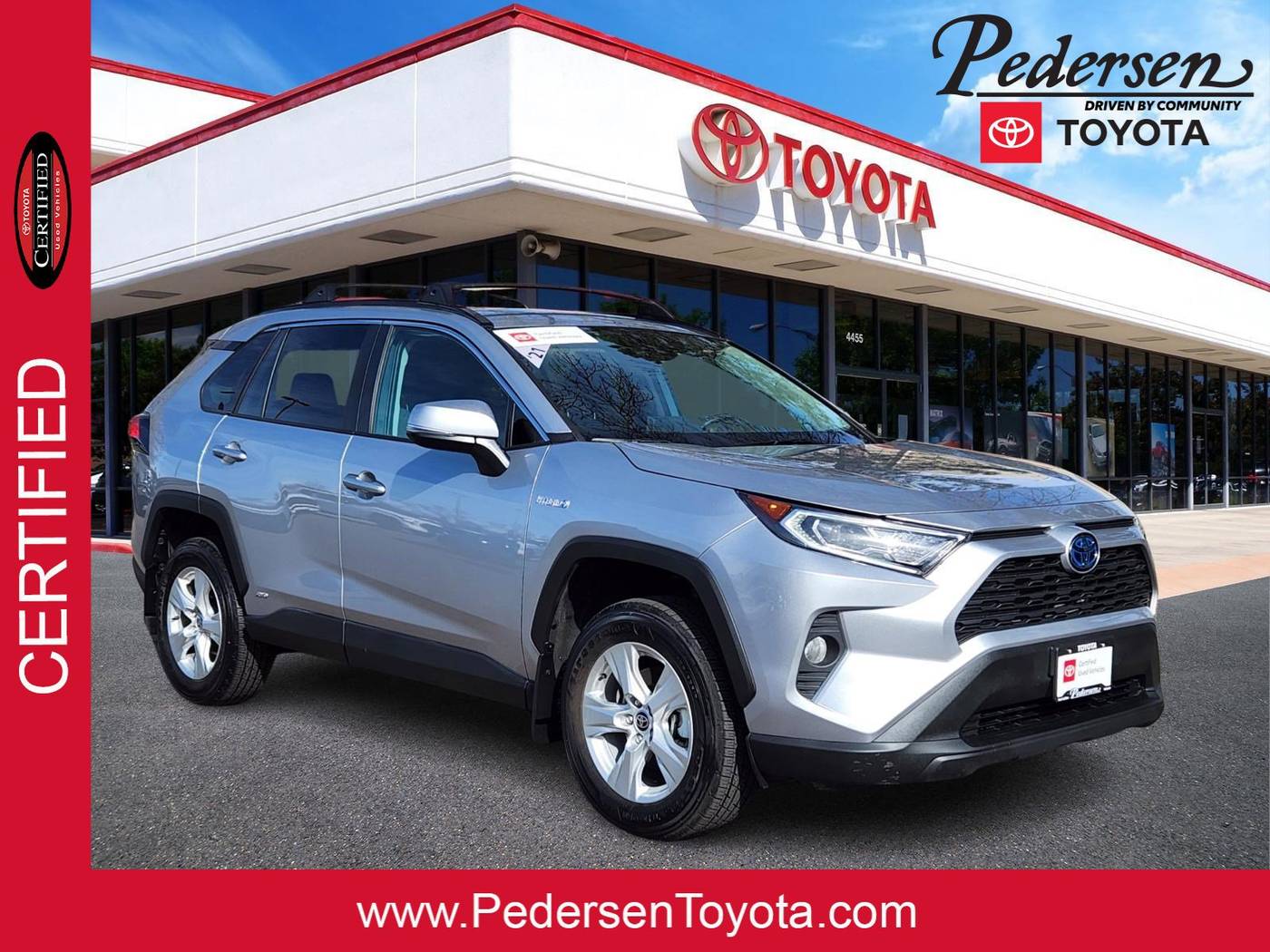 2021 Toyota RAV4 Hybrid XLE — SUV — 14,458 mi — Fort Collins, CO