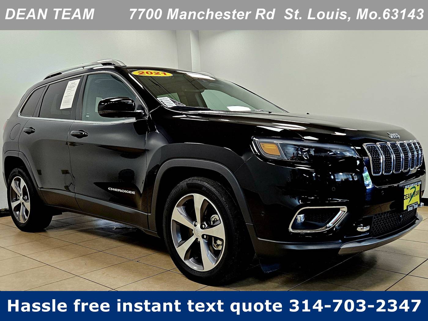 2021 Jeep Cherokee Limited — SUV — 36,269 mi — St. Louis, MO