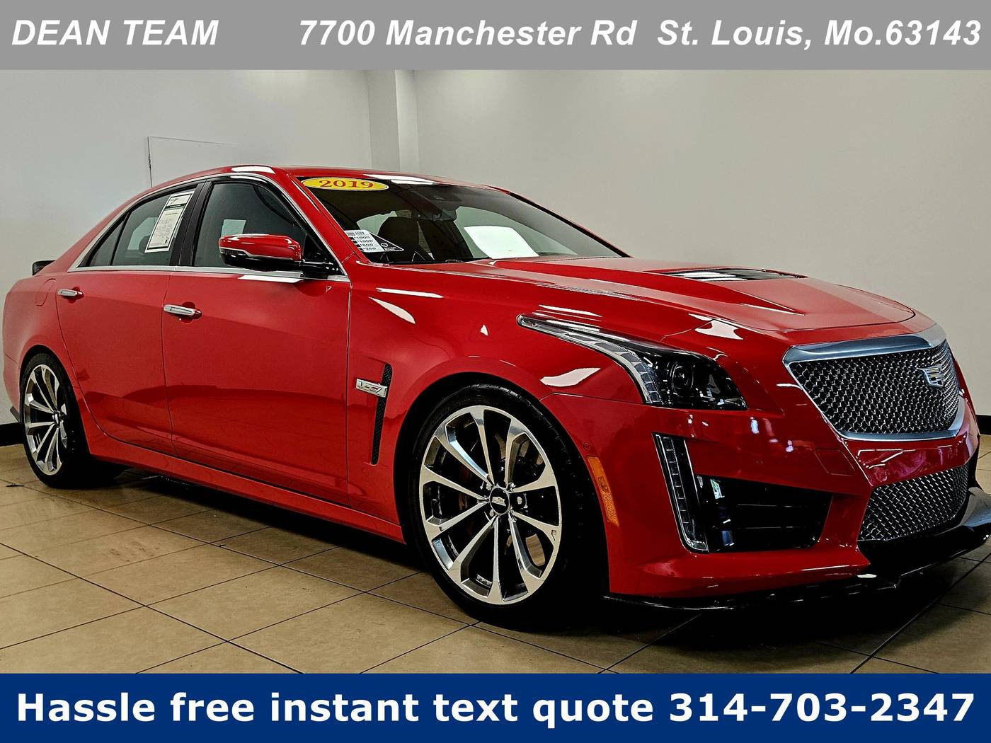 2019 Cadillac CTS-V Standard — Sedan — 1,162 mi — St. Louis, MO