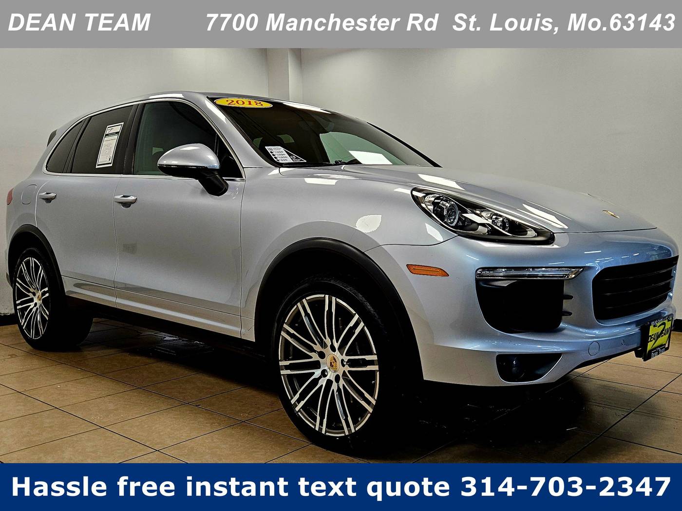 2018 Porsche Cayenne Platinum Ed. — SUV — 49,873 mi — St. Louis, MO