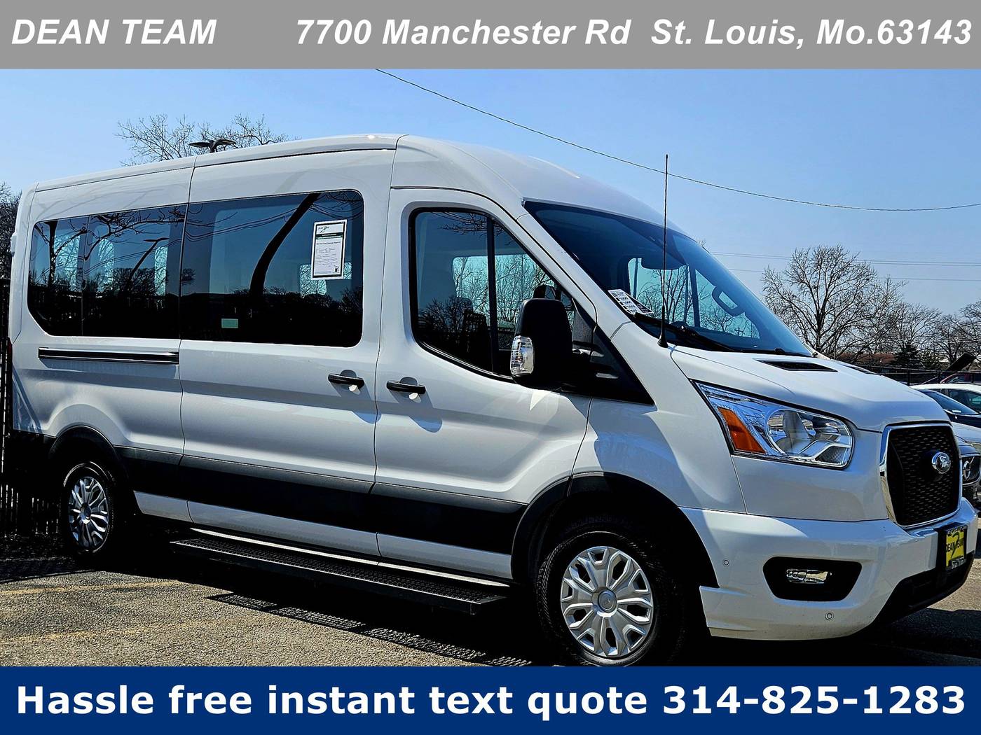 2022 Ford Transit Passenger Wagon T-350 XLT — Passenger Van — 83,924 mi — St. Louis, MO