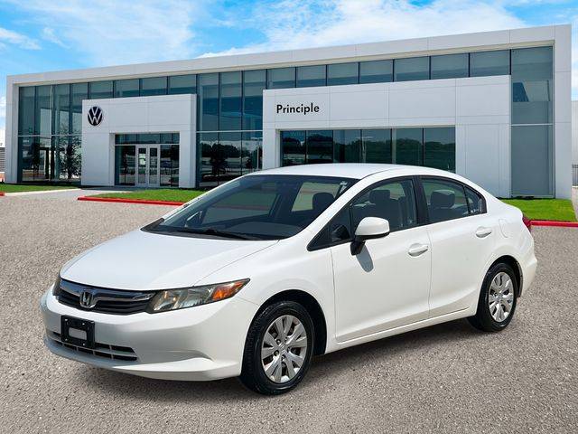 2012 Honda Civic LX — Sedan — 110,495 mi — Grapevine, TX