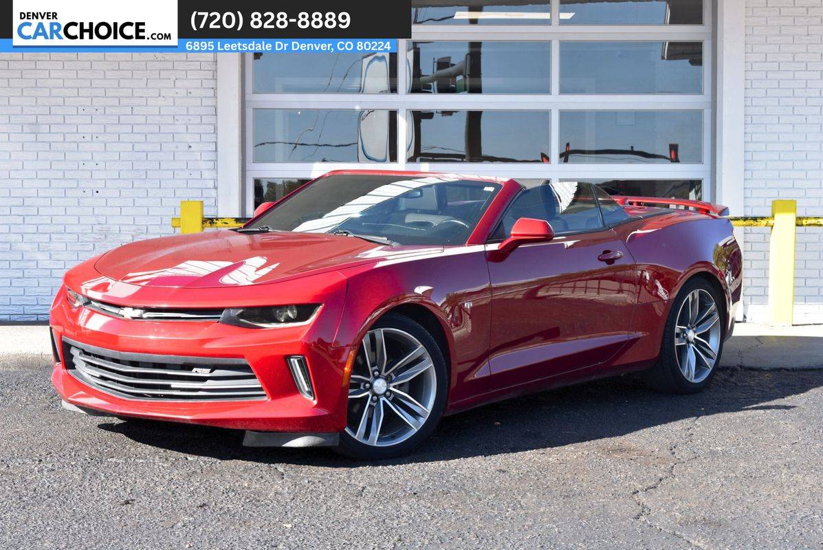2016 Chevrolet Camaro 1LT — Convertible — 96,619 mi — Denver, CO