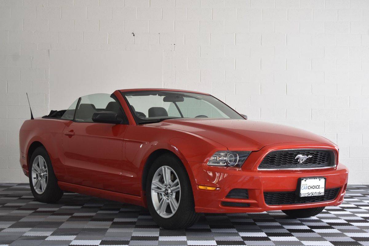 2013 Ford Mustang V6 — Convertible — 114,486 mi — Denver, CO