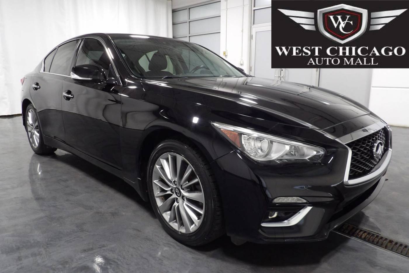 2018 INFINITI Q50 2.0t LUXE — Sedan — 91,778 mi — West Chicago, IL