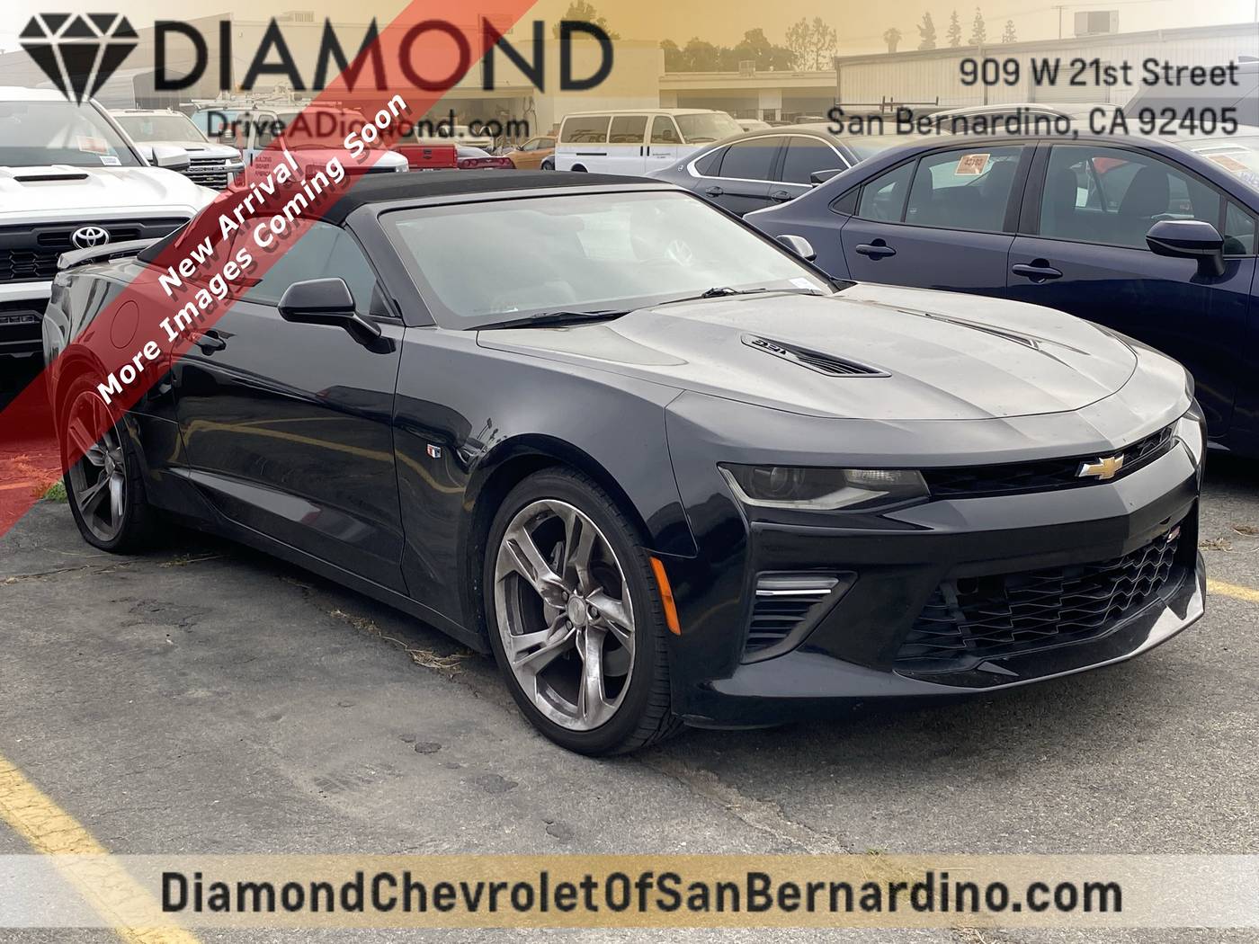 2017 Chevrolet Camaro 1SS — Convertible — 101,354 mi — San Bernardino, CA