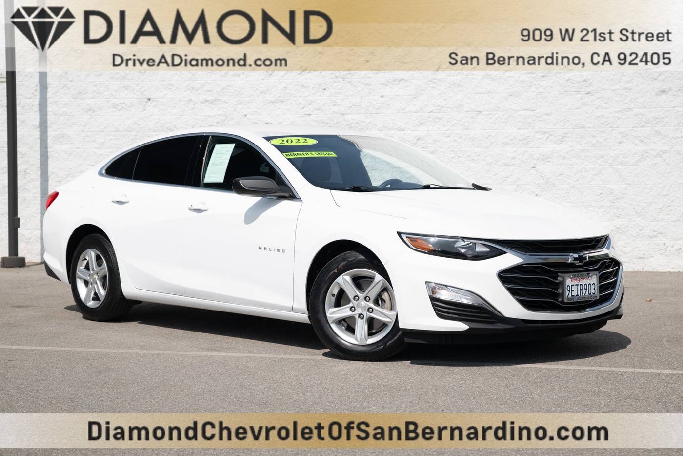 2022 Chevrolet Malibu LS — Sedan — 38,974 mi — San Bernardino, CA