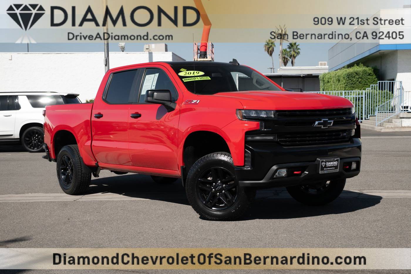 2019 Chevrolet Silverado 1500 LT Trail Boss — Pickup Truck — 93,950 mi — San Bernardino, CA